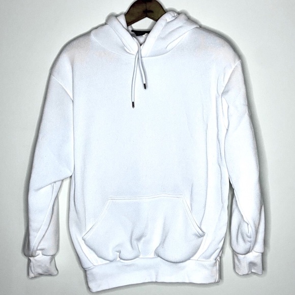 Original Deluxe Other - Original Deluxe White Fleece Hoodie Size S